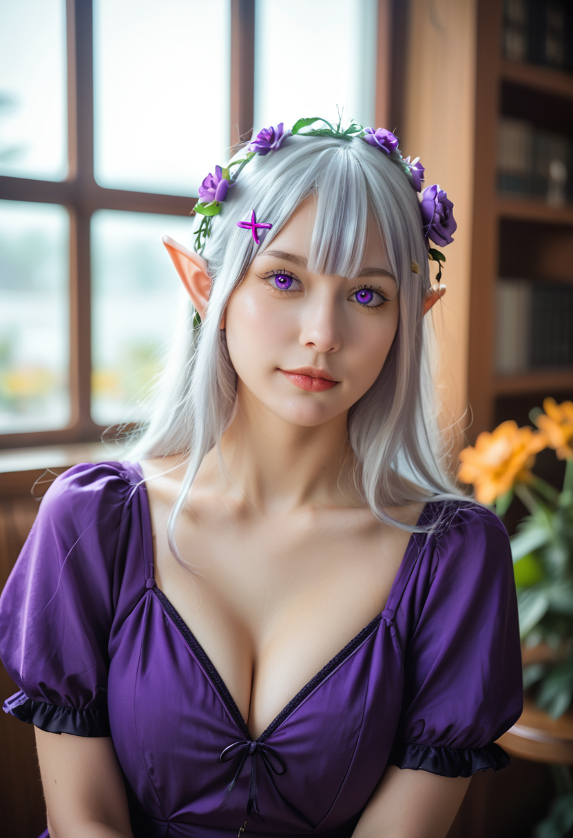 Emilia Re Zero のシーン #3 シーン