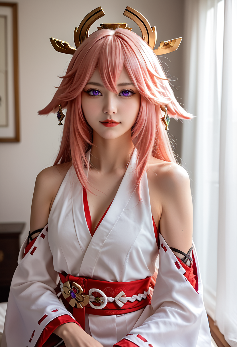 Yae Miko Genshin Impact のシーン #1 シーン