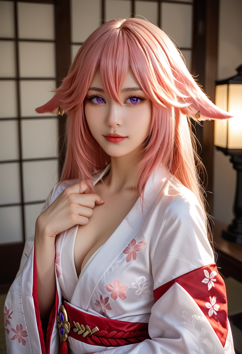 Yae Miko Genshin Impact のシーン #5 シーン