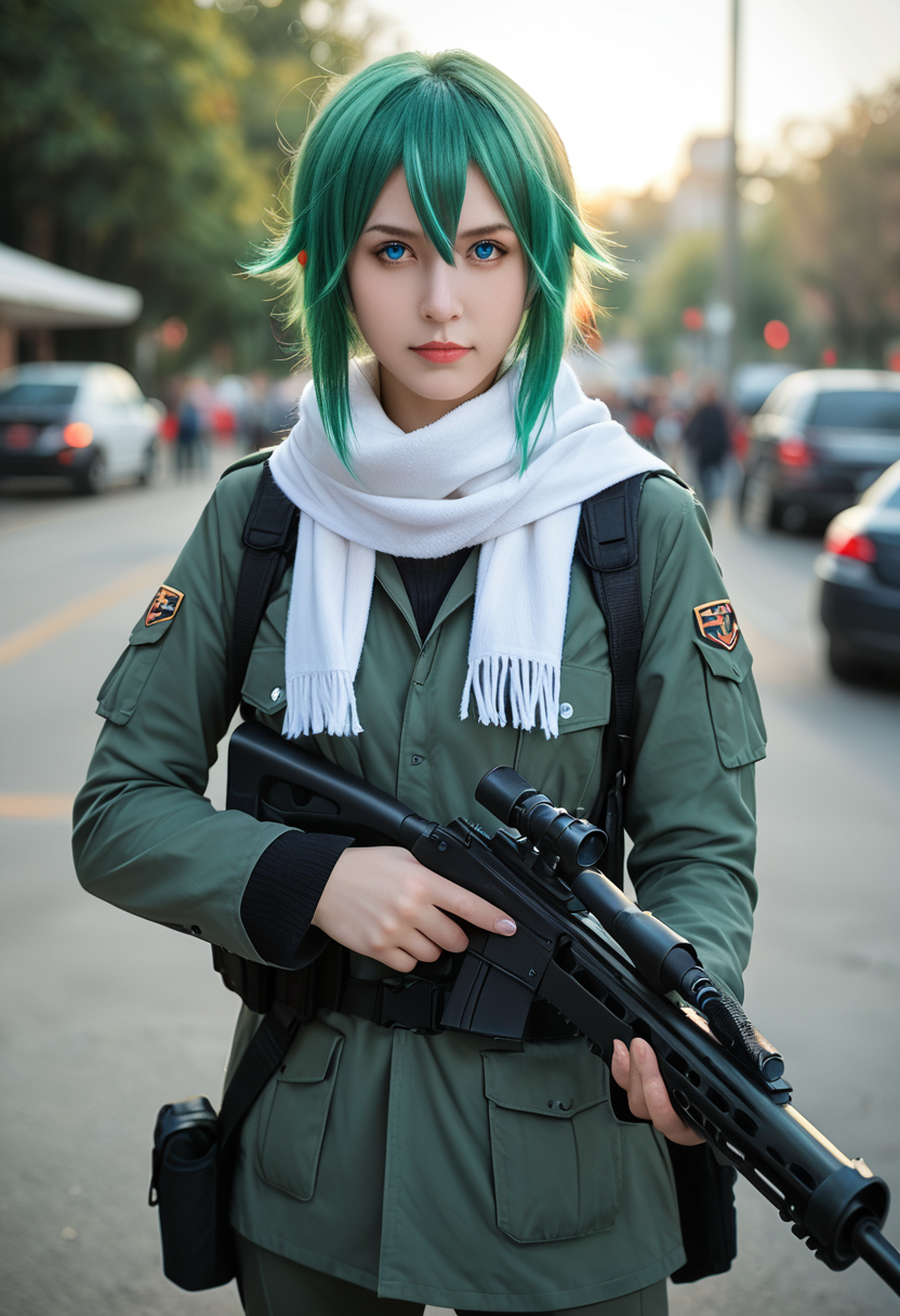 Sinon Sword Art Online のシーン #4 シーン